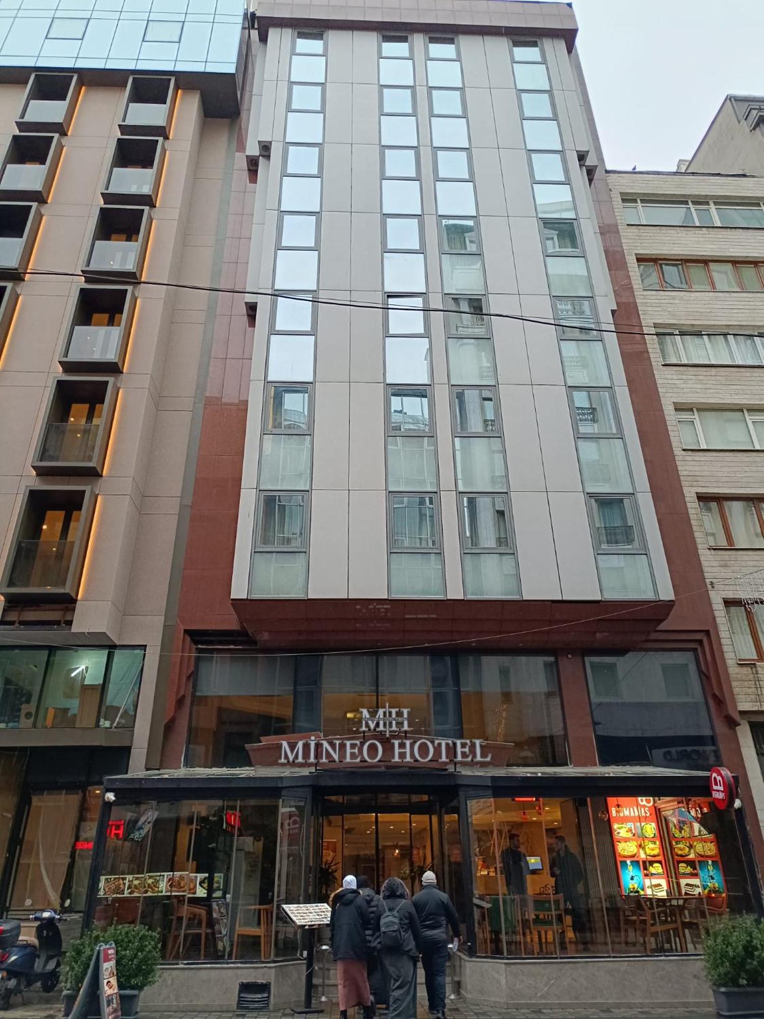 Mineo Hotel Taksim Istanbul Ngoại thất bức ảnh